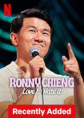 Kliknij by uszyskać więcej informacji | Netflix: Ronny Chieng: Love to Hate It | Błyskotliwy jak zawsze Ronny Chieng bierze na tapet porażki w leczeniu bezpłodności, ciemną stronę samorozwoju mężczyzn i podejrzliwość rodziców.